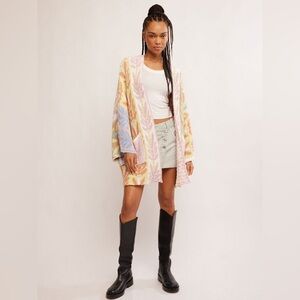 Free People Mallorca Knit Cardigan